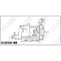 Máquina de moldeo por inyección de servo motor 1250t Hi-Sv1250